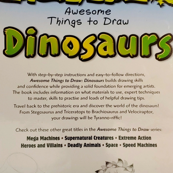 🌻Awesome Things to Draw: Dinosaurs - Picture 3 of 8